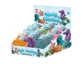 Wholesale Knit Cuties Sea Animals Keyring 10cm CDU