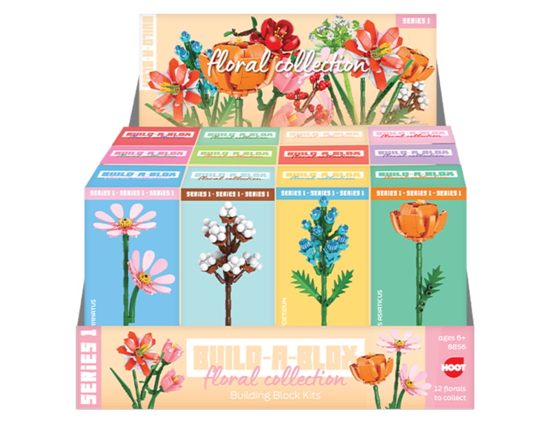 Wholesale Flower Building Blocks Series 1 CDU Wholesale Flower Building Blocks Series 1 CDU