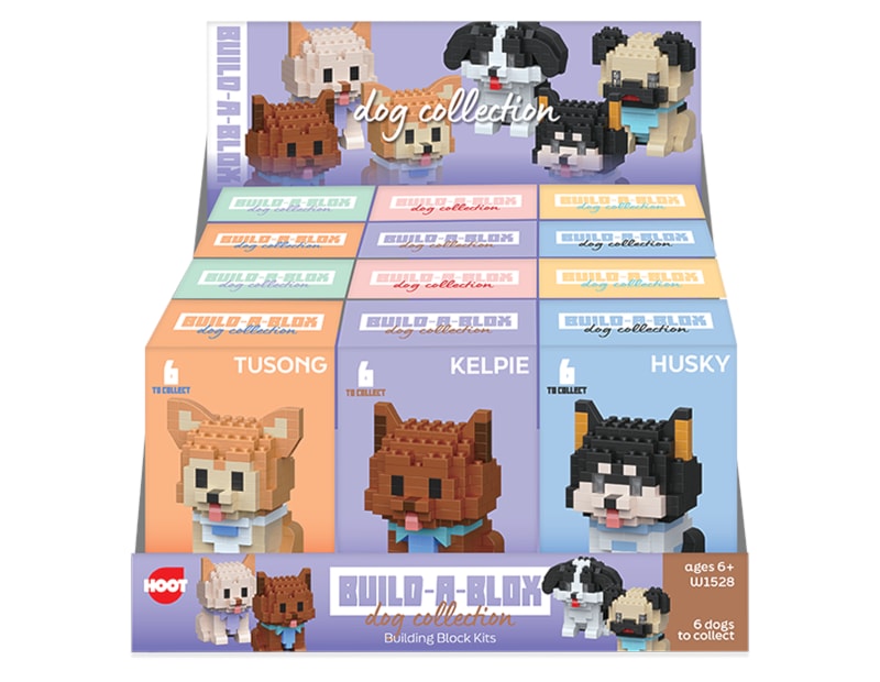 Wholesale Dog Building Blocks CDU Wholesale Dog Building Blocks CDU