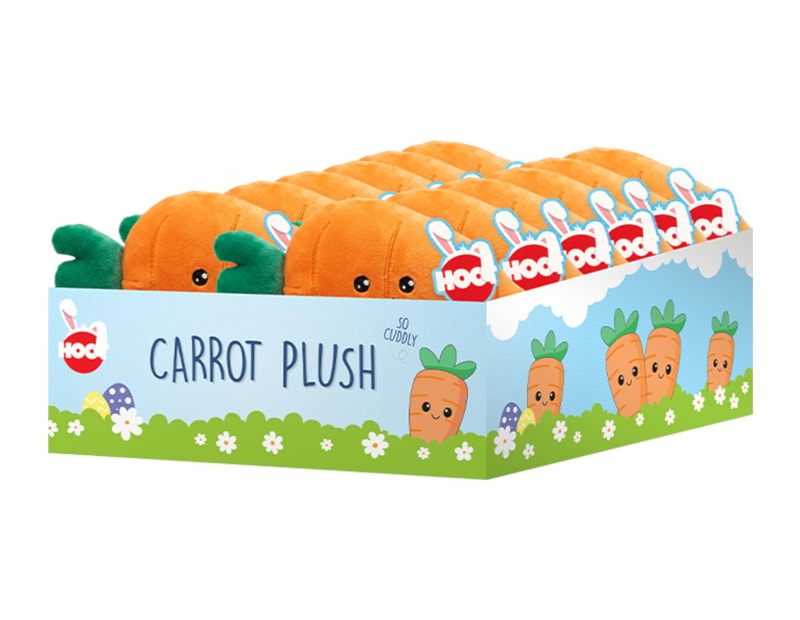 Wholesale Carrot Plush 20cm CDU Wholesale Carrot Plush 20cm CDU