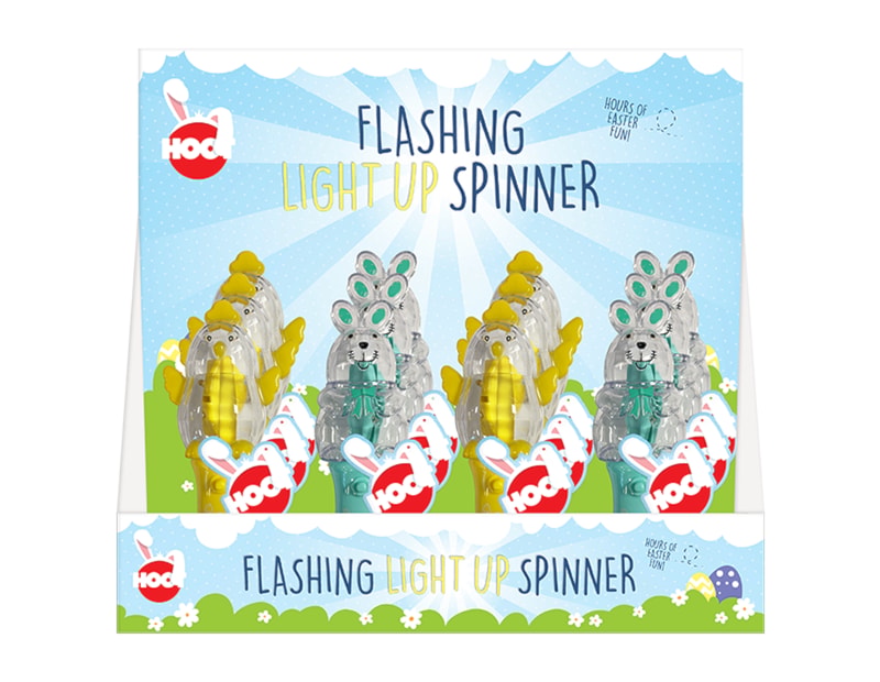 Wholesale Easter Flashing Light Up Spinner CDU Wholesale Easter Flashing Light Up Spinner CDU