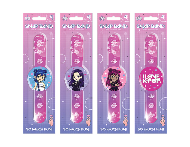 Wholesale Flashing Led Snap Band Wholesale Flashing Led Snap Band