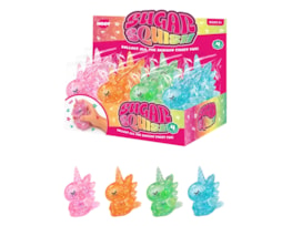 Wholesale Glitter Unicorn Sugar Filled Squishy CDU