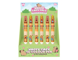 Wholesale Capybara 10 Colour Pen CDU Wholesale Capybara 10 Colour Pen CDU