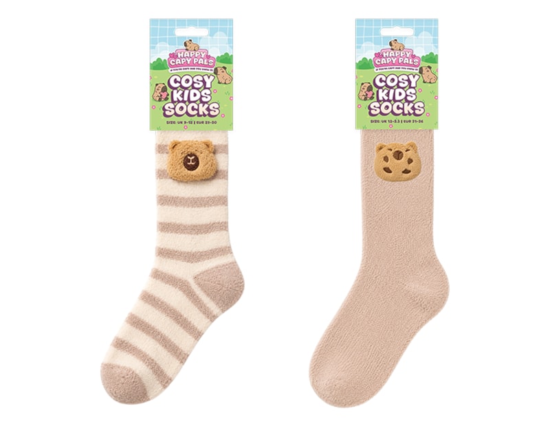 Wholesale Capybara 3D Kids Slipper Socks Wholesale Capybara 3D Kids Slipper Socks