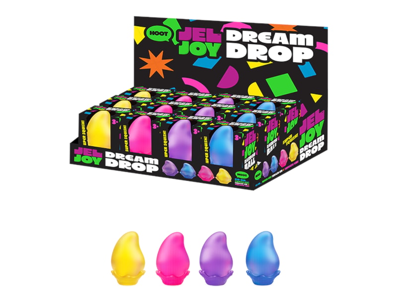 Wholesale Squishy Dream Drop 5.5x4x8.5cm CDU Wholesale Squishy Dream Drop 5.5x4x8.5cm CDU