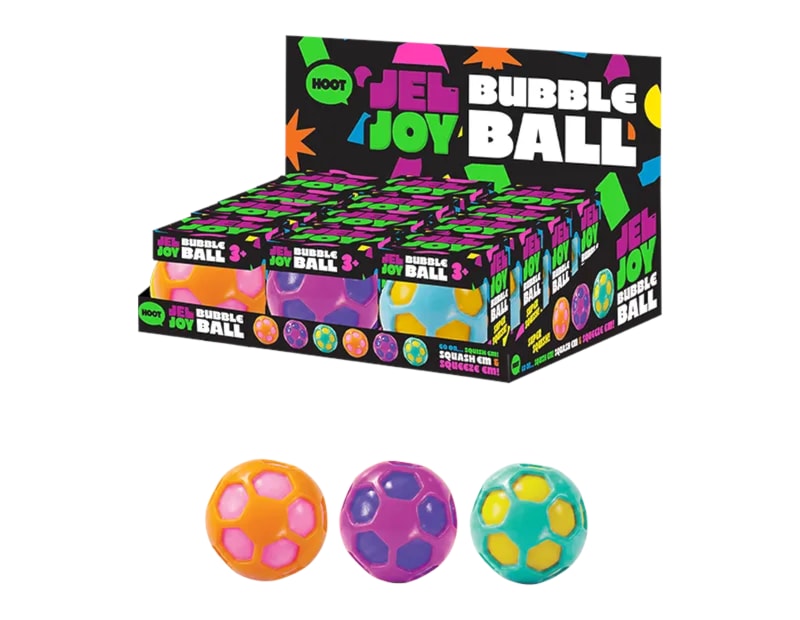 Wholesale Squishy Bubble Ball 4.5cm CDU Wholesale Squishy Bubble Ball 4.5cm CDU