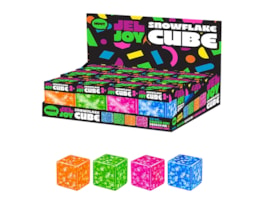 Wholesale Squishy Snowflake Cube 5x5x5cm CDU Wholesale Squishy Snowflake Cube 5x5x5cm CDU