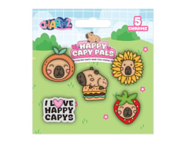 Wholesale Capybara Clog Charmz 5pk