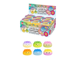 Wholesale Squishy PU Bow Dumpling 8.5cm CDU