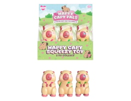 Wholesale Capybara PU Squeezy 11cm CDU