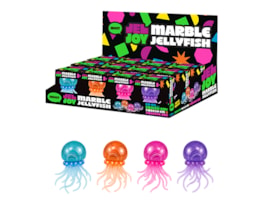 Wholesale Squishy Marble Jelly Fish 9x5.7cm CDU