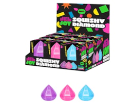 Wholesale Squishy Diamond 6.5x5cm CDU Wholesale Squishy Diamond 6.5x5cm CDU