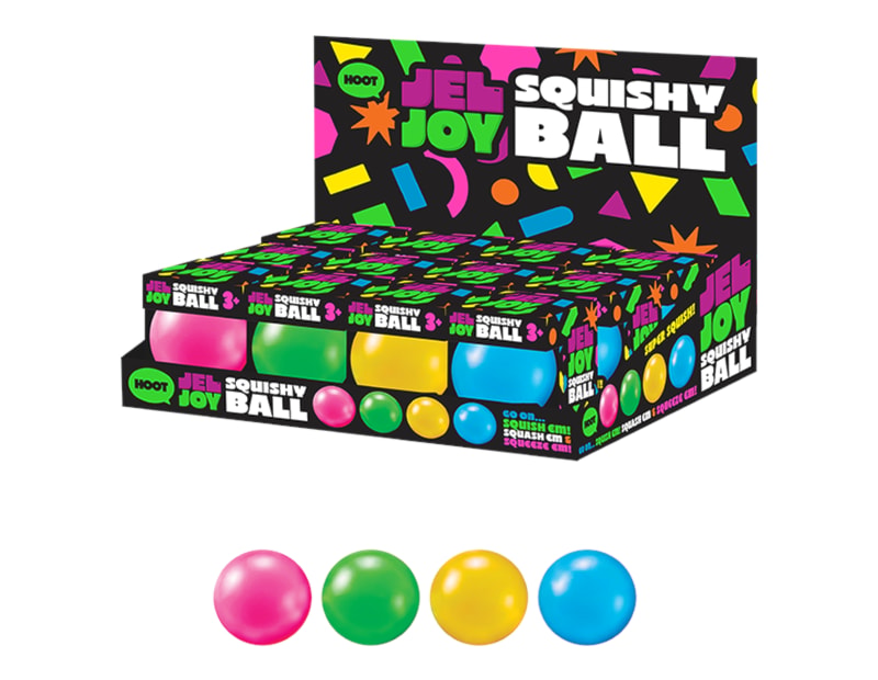 Wholesale Squishy Ball 6cm CDU Wholesale Squishy Ball 6cm CDU