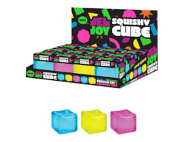Wholesale Squishy Monochrome Cube 5x5x5cm CDU