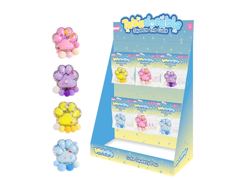 Wholesale Squishy Mini Paw CDU Wholesale Squishy Mini Paw CDU