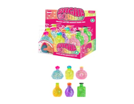 Wholesale Glitter Cosmetic Bottles Sugar Filled Squishy CDU Wholesale Glitter Cosmetic Bottles Sugar Filled Squishy CDU