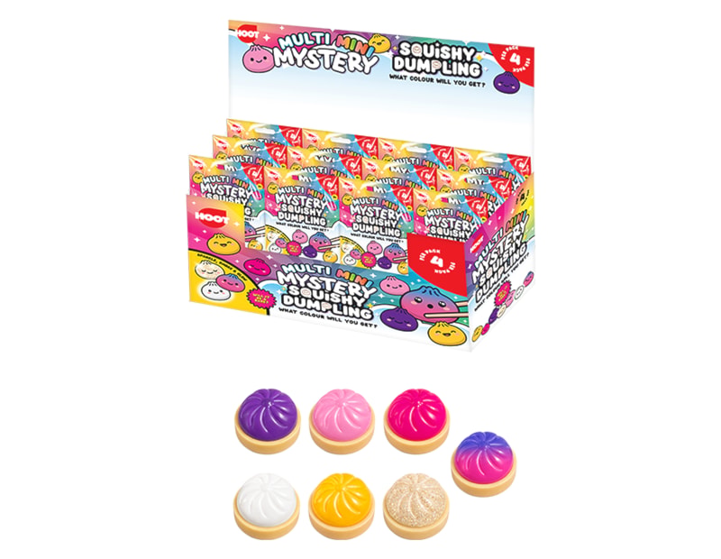 Wholesale Mystery Bag Mini Dumplings 4pk CDU Wholesale Mystery Bag Mini Dumplings 4pk CDU