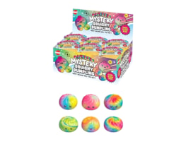 Wholesale Squishy PU Colourful Dumpling 8.5cm CDU