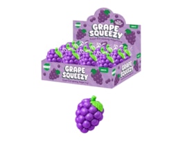 Wholesale Grape PU Squeezy 11.5cm CDU Wholesale Grape PU Squeezy 11.5cm CDU