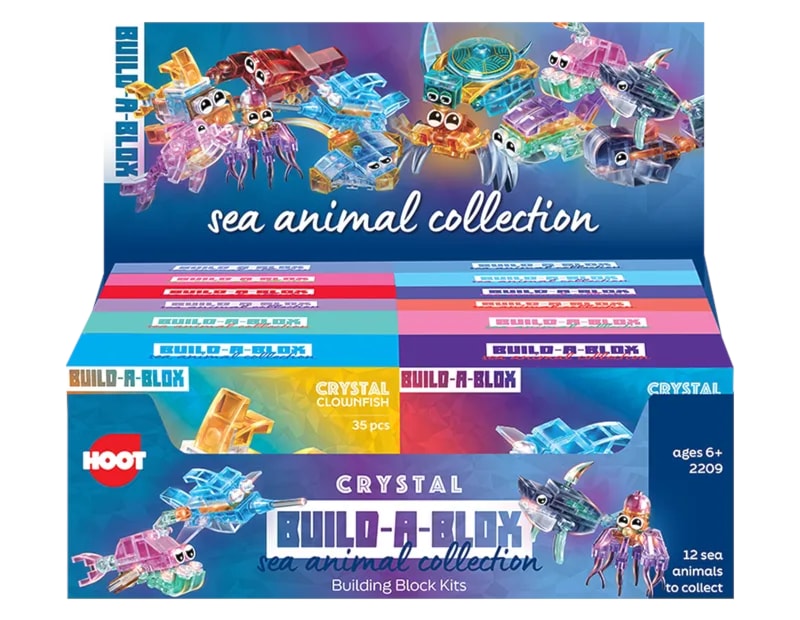 Wholesale Crystal Sea Animal Building Blocks CDU Wholesale Crystal Sea Animal Building Blocks CDU