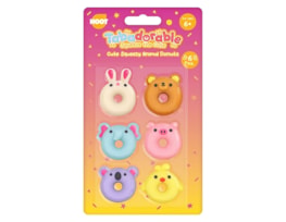 Wholesale Squishy Animal Donuts 6pk