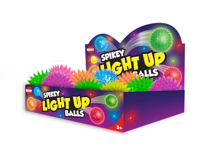 Wholesale Flashing Spikey Balls Wholesale Flashing Spikey Balls