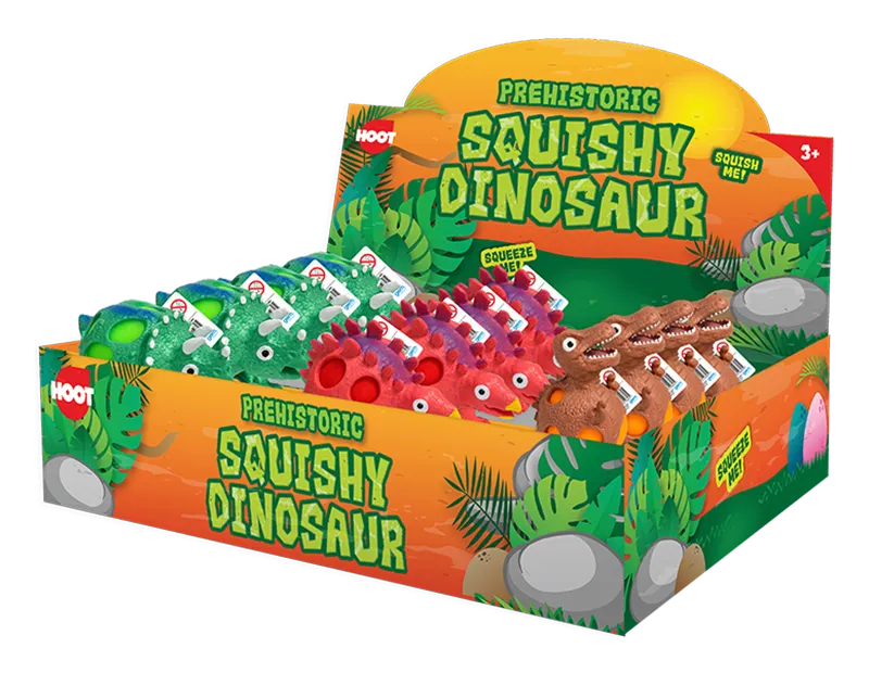 Wholesale Prehistoric Squishy Dinosaurs CDU