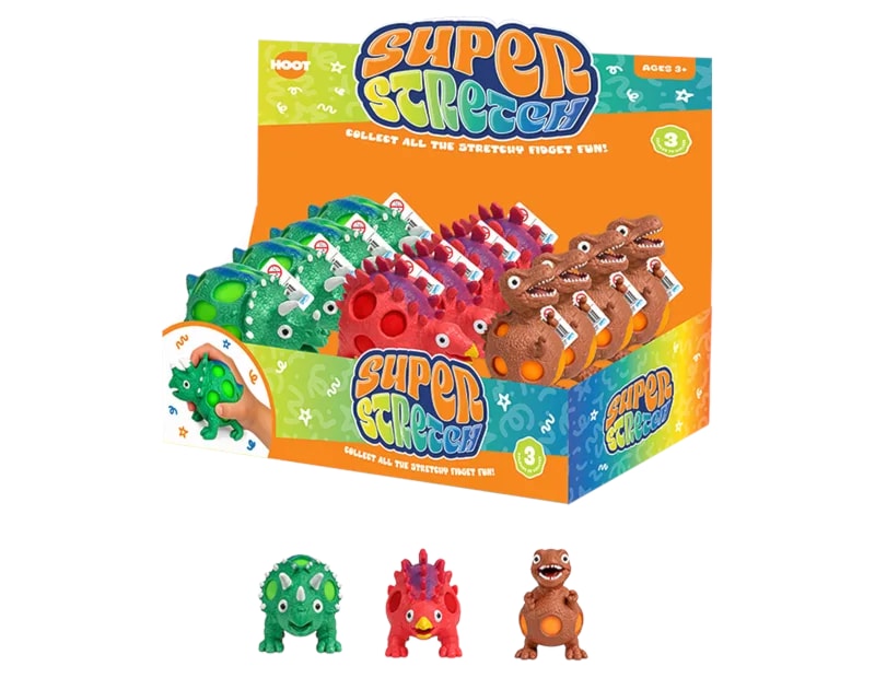 Wholesale Prehistoric Squishy Dinosaurs CDU Wholesale Prehistoric Squishy Dinosaurs CDU