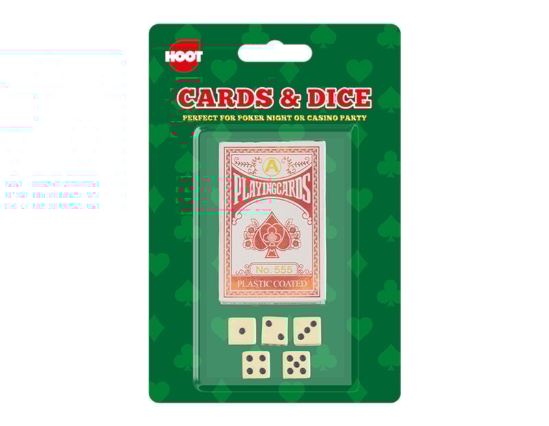 Wholesale Card & Dice Game Pack Wholesale Card & Dice Game Pack