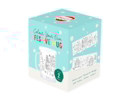 Wholesale Colour Your Own Christmas Mug | Bulk Buy Christmas Crafts Wholesale Colour Your Own Christmas Mug | Bulk Buy Christmas Crafts