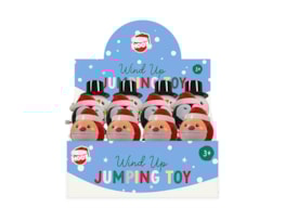 Wholesale Christmas Wind Up Jumping Toy | Bulk Buy Christmas Toys