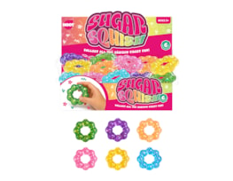 Wholesale Glitter Bracelet Sugar Filled Squishy CDU
