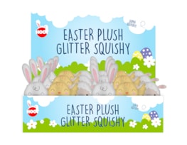 Wholesale Easter Plush Glitter Squishies CDU Wholesale Easter Plush Glitter Squishies CDU