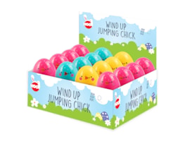 Wholesale Easter Winding Up Jumping Chicks Wholesale Easter Winding Up Jumping Chicks