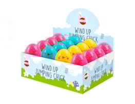 Wholesale Easter Winding Up Jumping Chicks