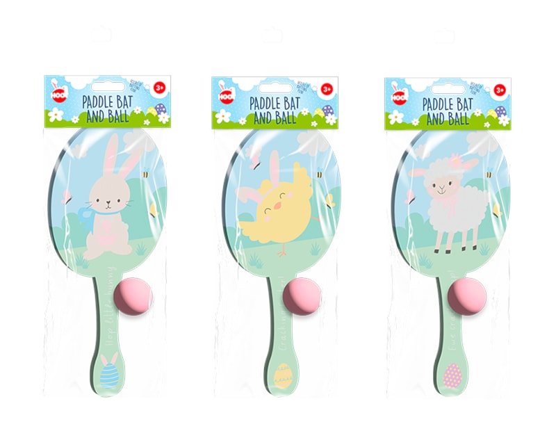 Wholesale Easter Paddle Bat & Ball Wholesale Easter Paddle Bat & Ball
