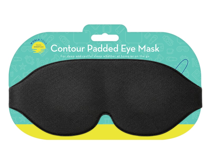 Wholesale 3D Contour Padded Eye Mask Wholesale 3D Contour Padded Eye Mask