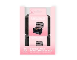 Wholesale Double Layer Travel Make Up Bag CDU