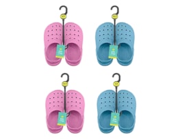 Wholesale Kids Solid Colour Clogs - Assorted Sizes Wholesale Kids Solid Colour Clogs - Assorted Sizes