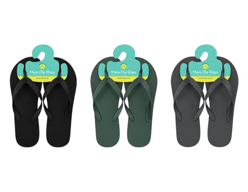Wholesale Mens Flip Flops - Assorted Sizes Wholesale Mens Flip Flops - Assorted Sizes