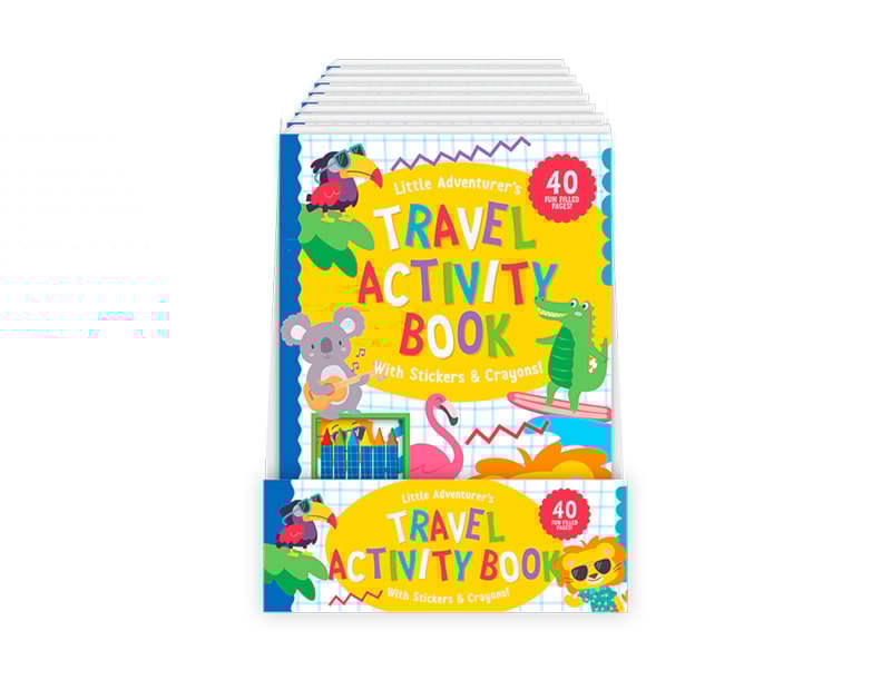 Wholesale Travel A4 Activity Book 40 Page CDU Wholesale Travel A4 Activity Book 40 Page CDU