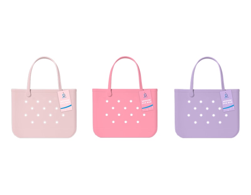 Wholesale Summer Medium Eva Bag 28 x 21 x 11.5cm Wholesale Summer Medium Eva Bag 28 x 21 x 11.5cm