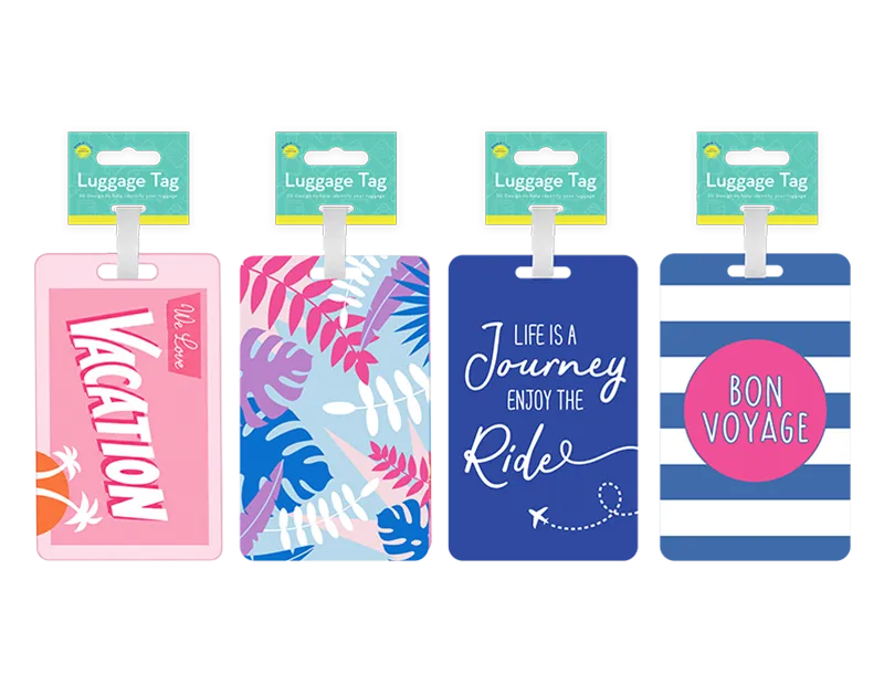 Wholesale Trend PVC Luggage Tag
