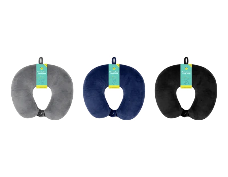 Wholesale Memory Foam Travel Neck Pillow Wholesale Memory Foam Travel Neck Pillow