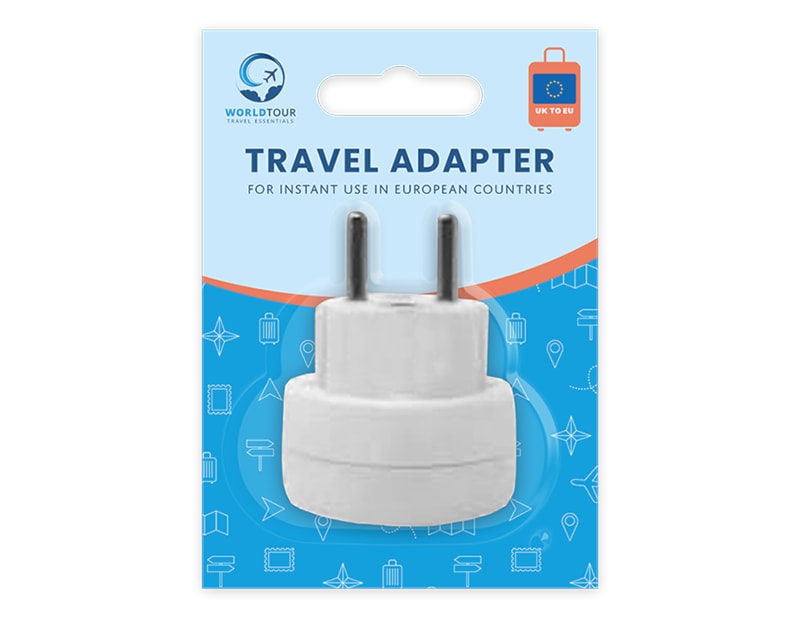 Wholesale Travel Adaptor UK to EU Wholesale Travel Adaptor UK to EU