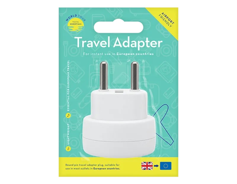 Wholesale Travel Adaptor UK to EU Wholesale Travel Adaptor UK to EU