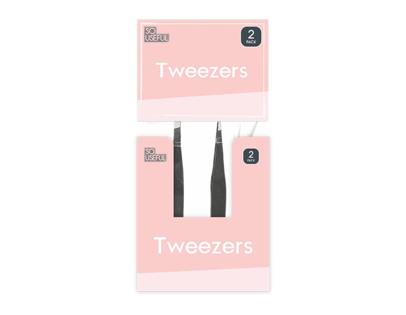 Wholesale Tweezers 2pk CDU Wholesale Tweezers 2pk CDU