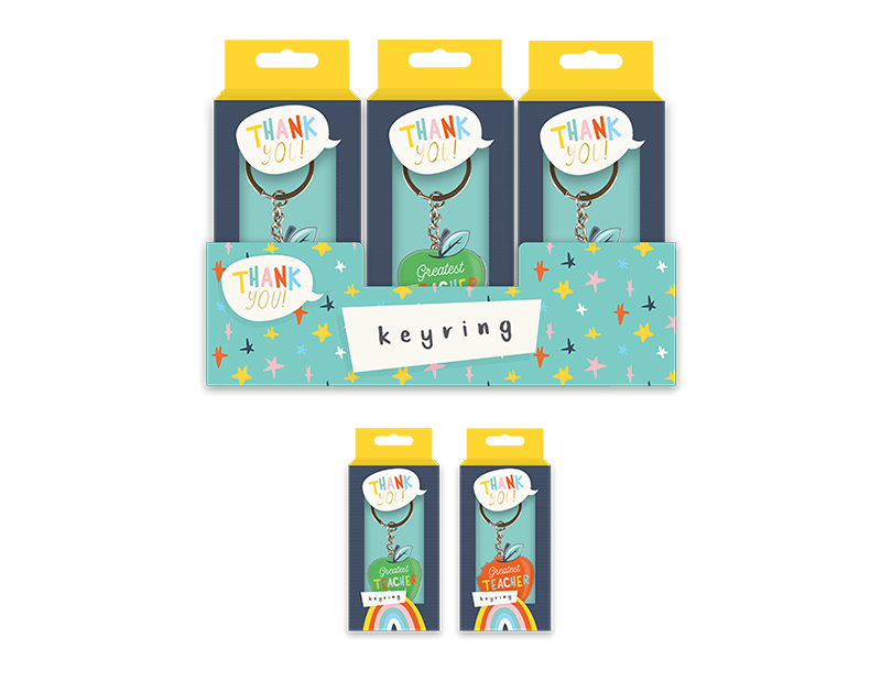 Wholesale Teacher Keyring CDU Wholesale Teacher Keyring CDU