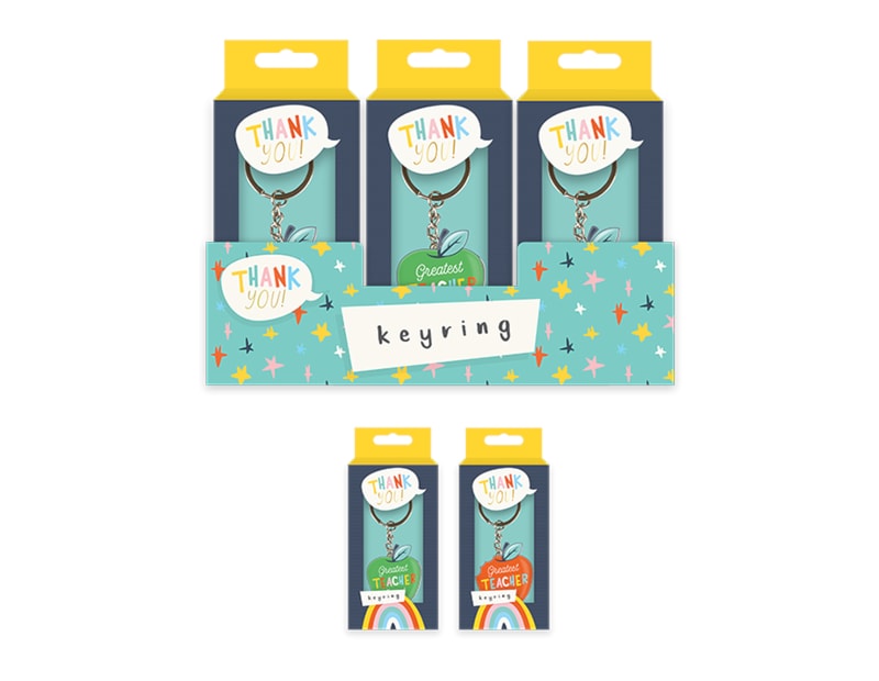 Wholesale Teacher Keyring CDU Wholesale Teacher Keyring CDU